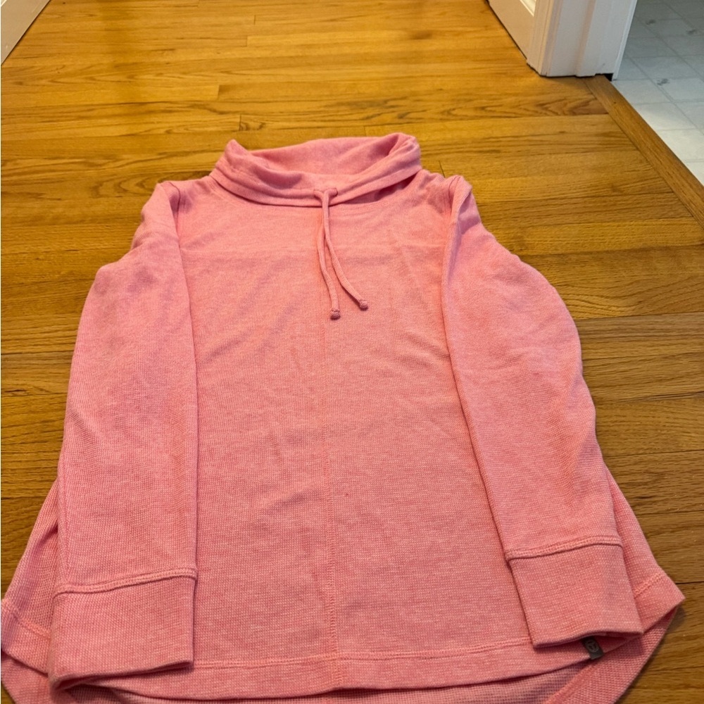 Talbots Pink Cowl Neck Sweater